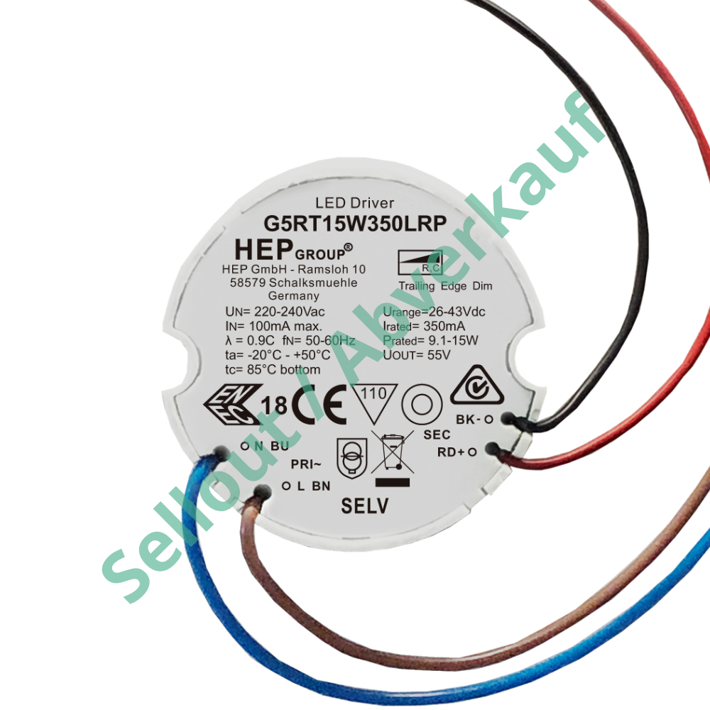 G5RT 15 W 700 mA Trailing edge |