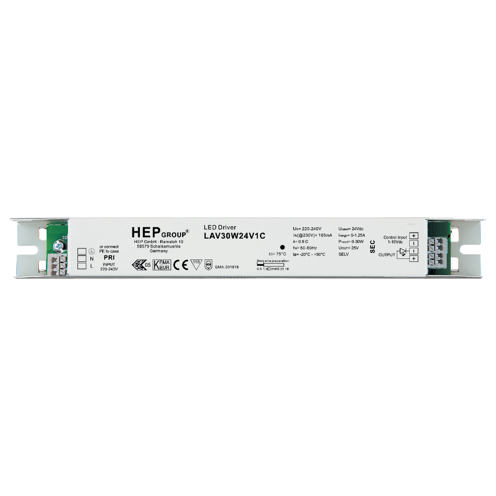 LAV 30 W 24 V 1-10 V |
