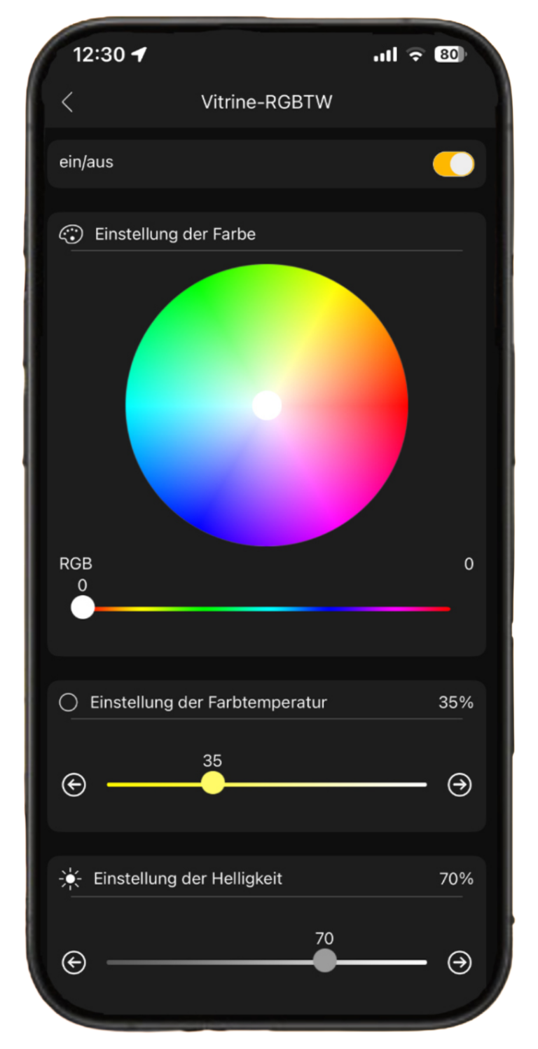 HEP+ App: Programmierbare Lichtsteuerung